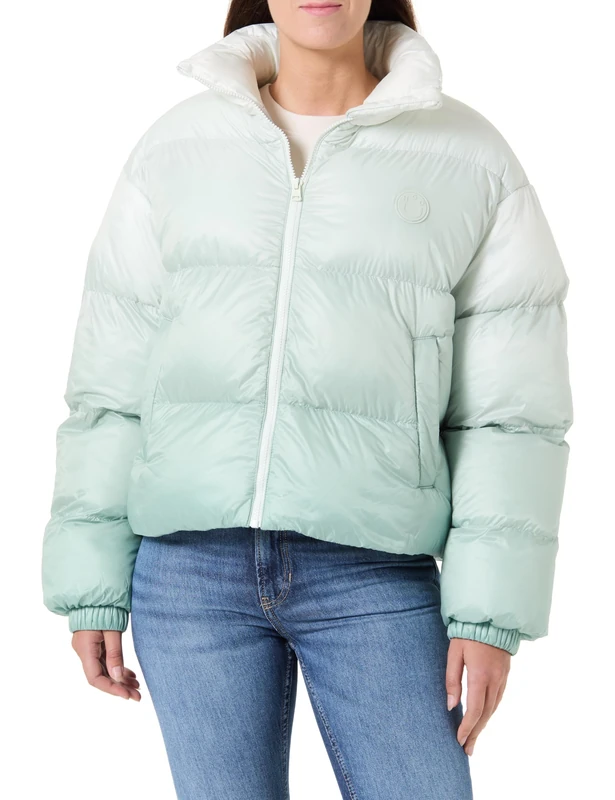 Hugo Women's Flamini-1_b Outerwear Jacket, Light/Pastel Green, M