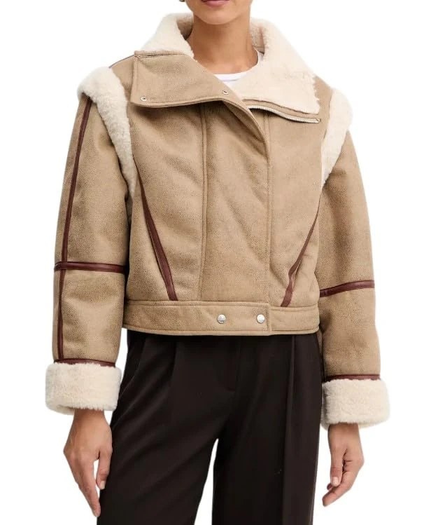 BOSS Women's C_cheerlea Coat, Rust/Copper, 10