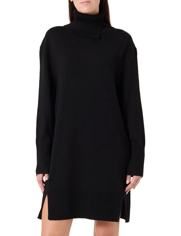 BOSS C_feringatessa Women's Knitted Dress, Black, XL