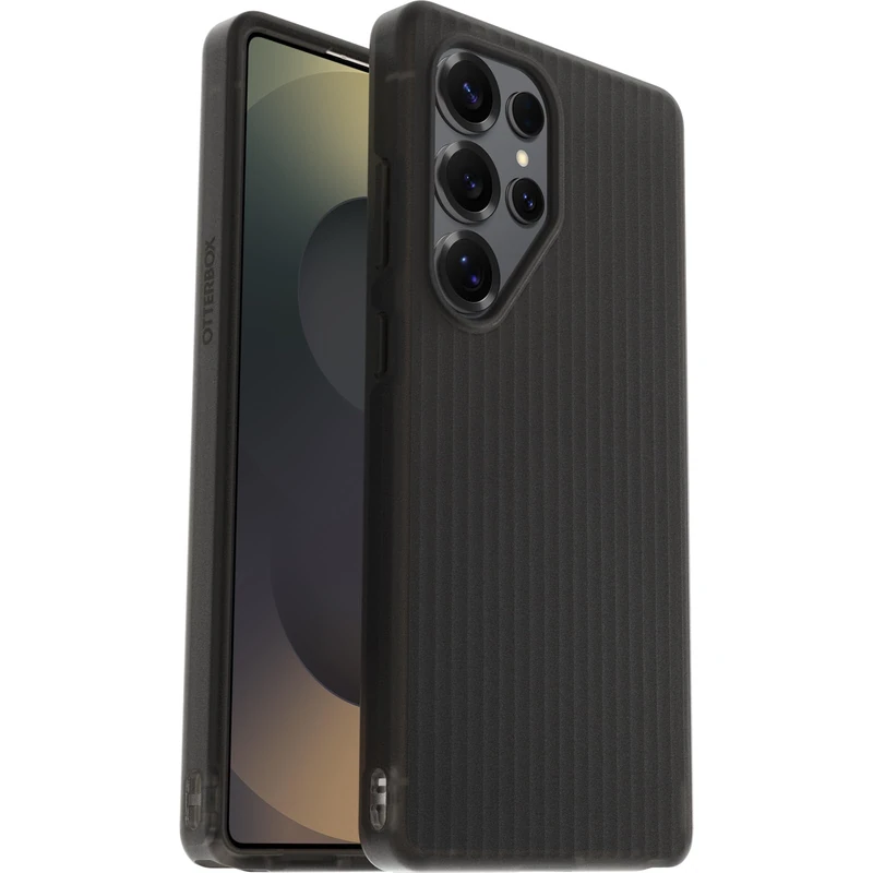 OtterBox Symmetry Series Soft Touch Case for Samsung Galaxy S25 Ultra, Shockproof, Drop proof, Protective Thin Case, 3x Tested to Military Standard, Black