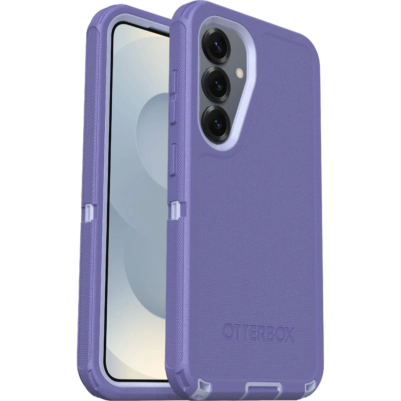 OtterBox Defender Case for Samsung Galaxy S25, Shockproof, Drop Proof, Ultra-Rugged, Protective Case, 7x Tested to Military Standard, Purple