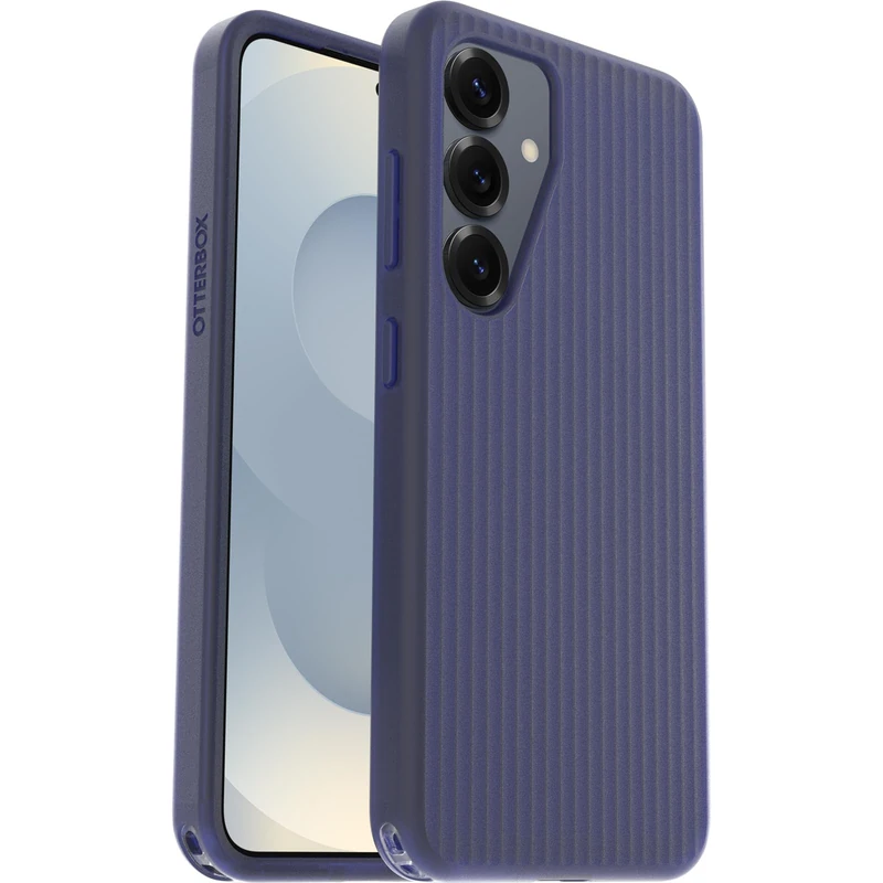 OtterBox Symmetry Series Soft Touch Case for Samsung Galaxy S25, Shockproof, Drop proof, Protective Thin Case, 3x Tested to Military Standard, Blue/Purple
