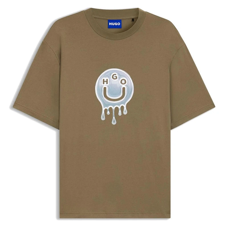 Hugo Men's Nedirix T-Shirt, Open Green, XXL