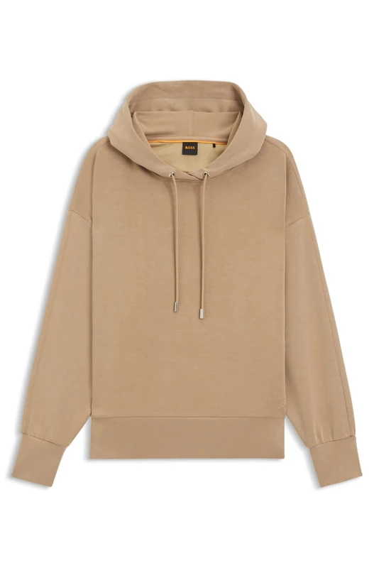 BOSS Women's Sweatshirt, Rust/Copper, XL