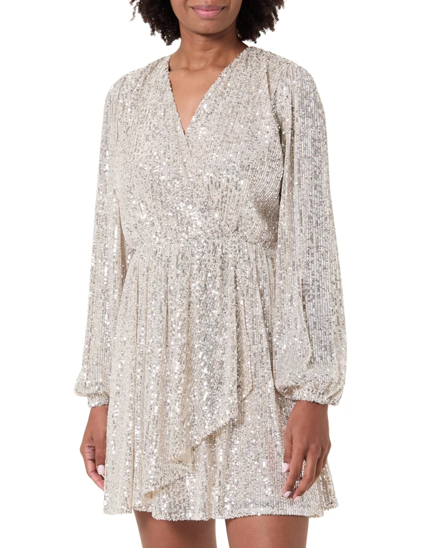 BOSS Women's C_dilloi Dress, Open Beige., 10