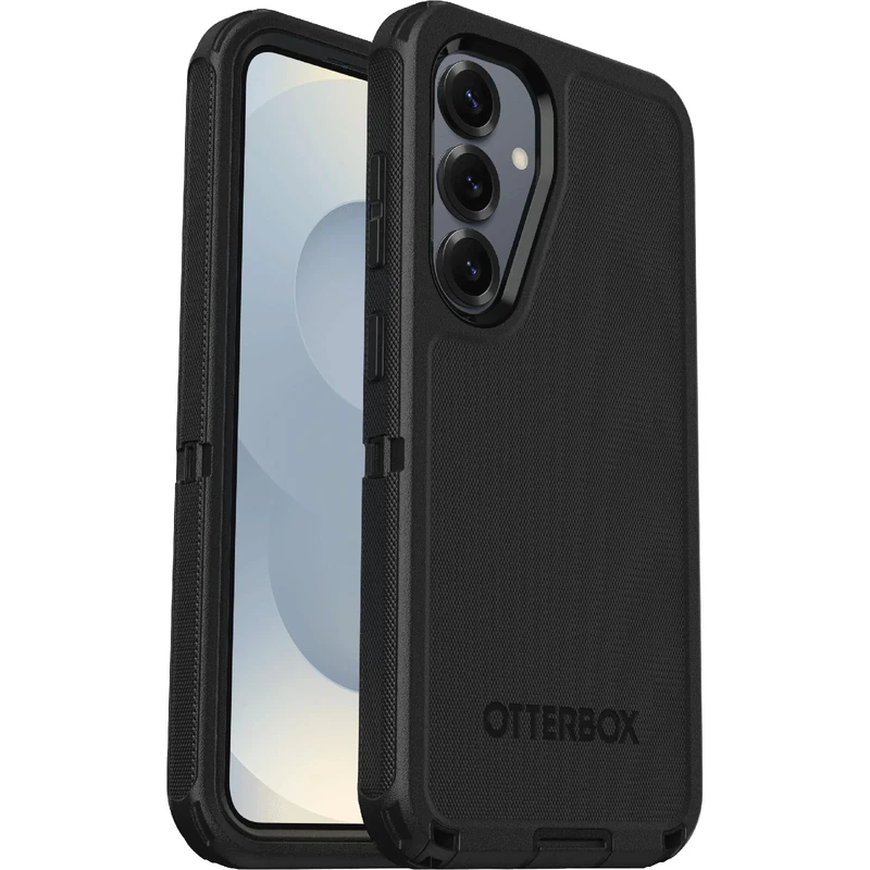OtterBox Defender Case for Samsung Galaxy S25, Shockproof, Drop Proof, Ultra-Rugged, Protective Case, 7x Tested to Military Standard, Black