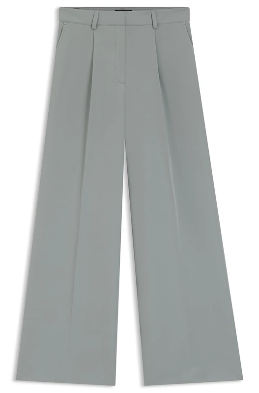 BOSS Women's Trousers, Black, 14