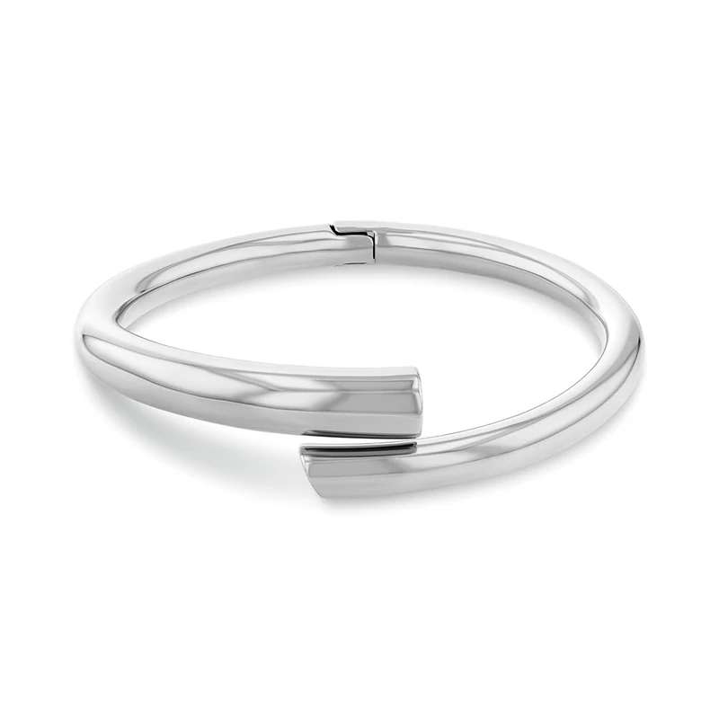 Calvin Klein Women's CK SPIRAL Collection Bangle Bracelet in Stainless Steel - 35000762