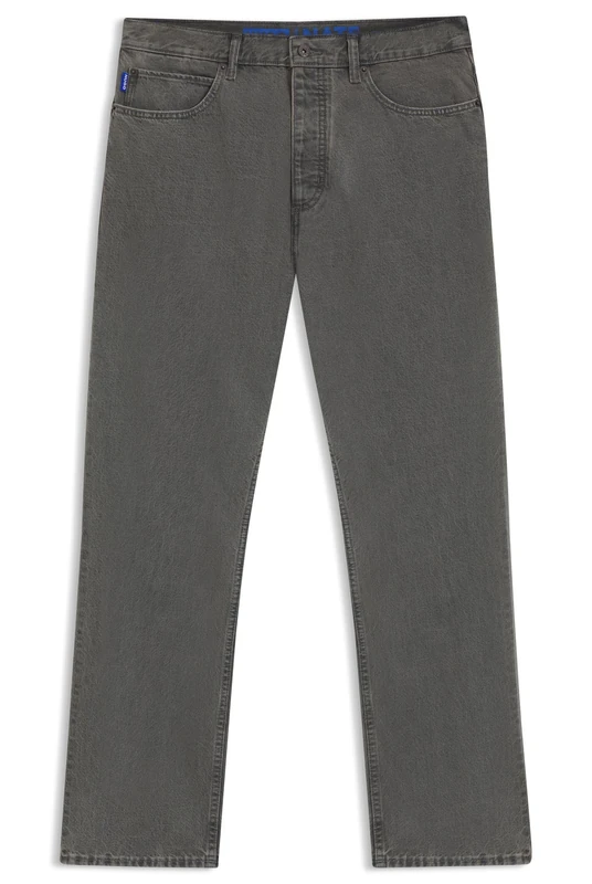 Hugo Men's Nate Jeans Trousers, Medium Grey, 29 W/34 L