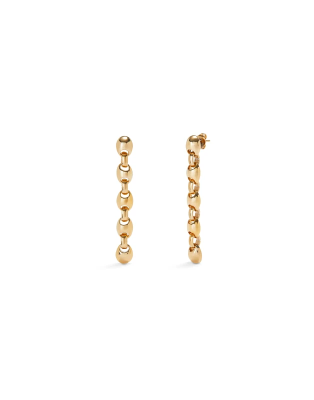 UNO DE 50 Pendant of Alloy of Metal Plated in Gold 18k with Eslabon of Bolas- Mín Longitud: 2,7