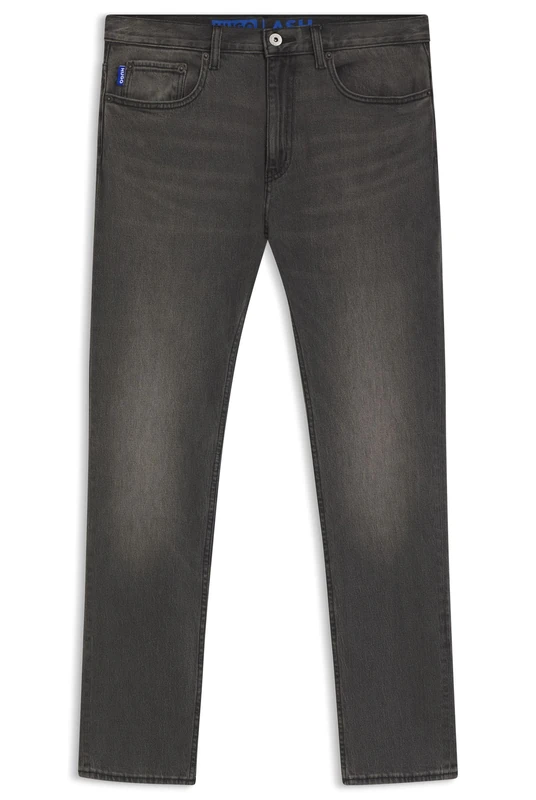 Hugo Men's Ash Jeans_Trousers, Dark Grey, 33 W/34 L