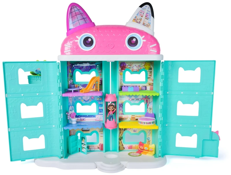Gabby's Dollhouse: The Movie Meow-Mazing Dollhouse with Gabby Figure and Accessories