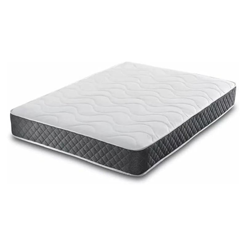 Divan Beds Deals - 4FT6 Double Cooltouch Hybrid Mattress | 6.5" Deep Medium Soft Memory Foam and Spring Mattress for Pressure Relief & Comfort