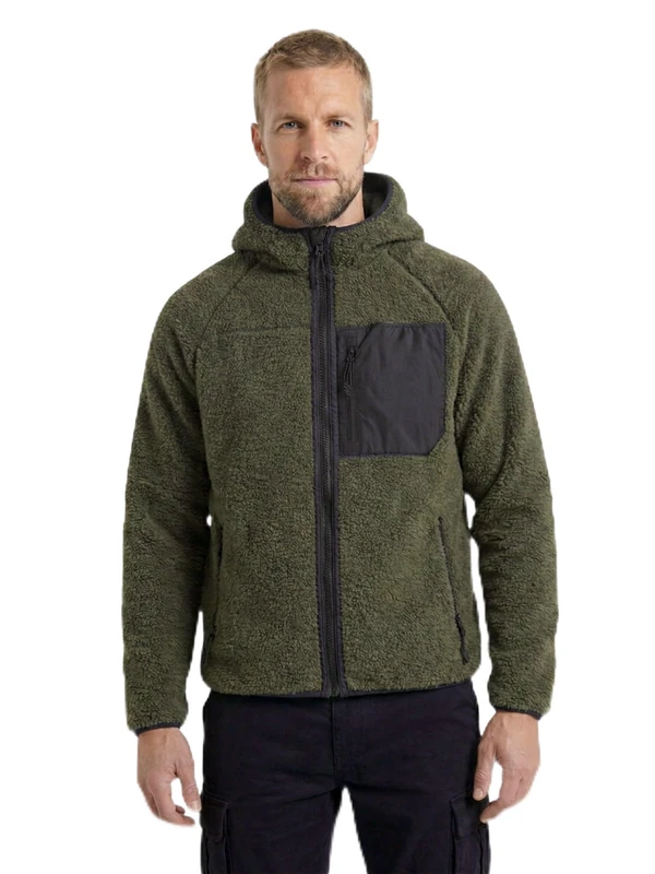 Brandit Teddy Fleece Work Jacket 15Y. Limited Edition, Colour: Olive, Size: XL, olive, XL