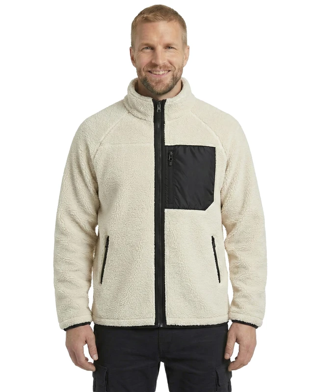 Brandit Men's Teddyfleece Jacket 15y. Limited Edition, White, 3XL
