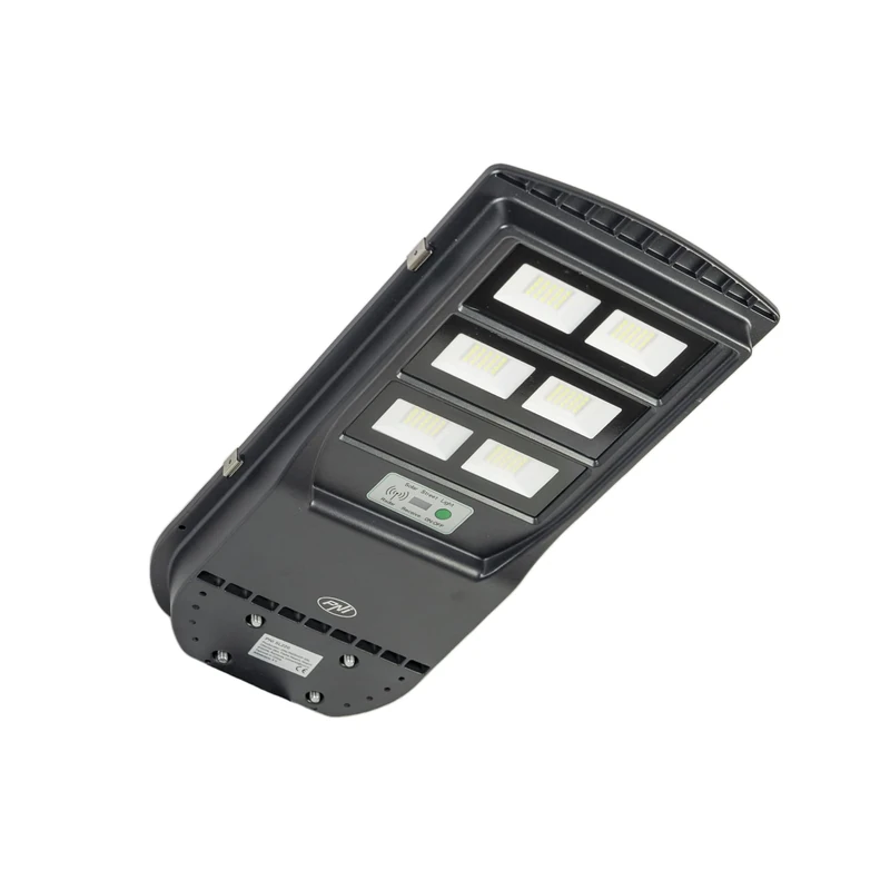 PNI SL220 200W Street Lighting lamp, with Built-in 15W Solar Panel, 6500K, 1700lm, 3 x Built-in 15Ah Battery, Microwave Motion Sensor
