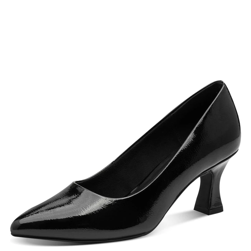 MARCO TOZZI Women's Court Shoes 2-22418-41, Black (Black Patent), 7 UK - Image 1