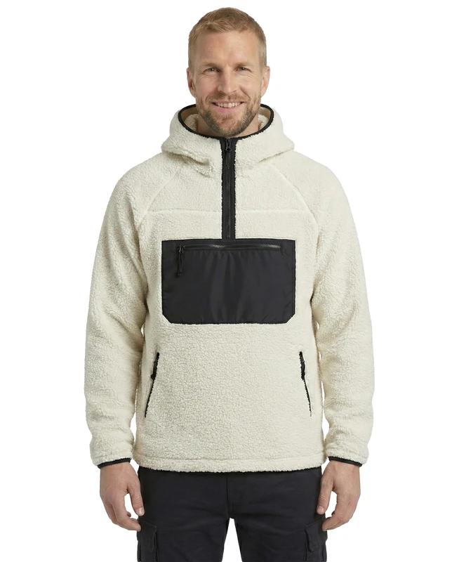 Brandit Teddy Fleece Work Jumper 15Y. Limited Edition, Colour: White, Size: 7XL, White, 7XL