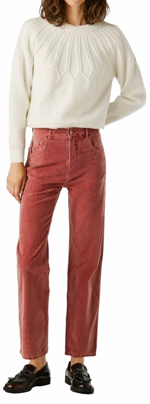 Pepe Jeans Women's Sun Trouser, Red (Terracotta Brown), M - Image 1