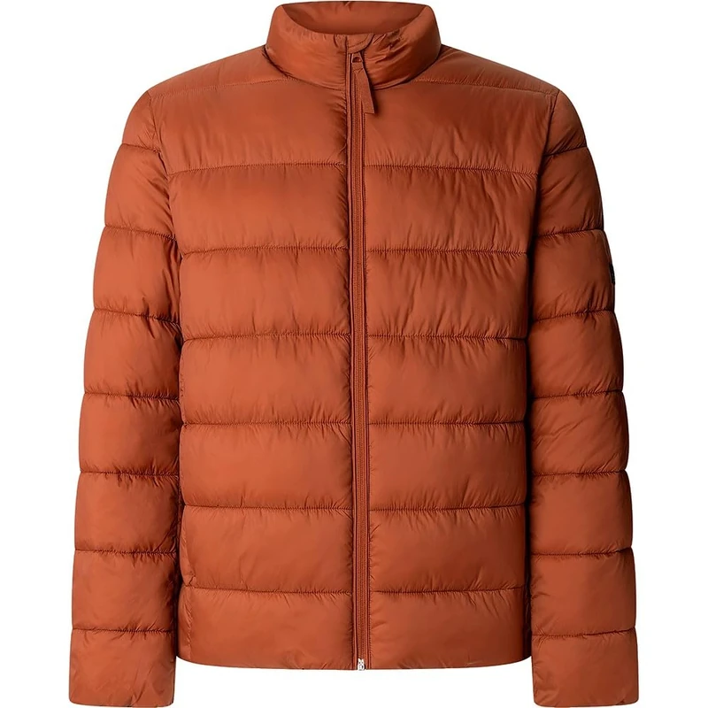 Pepe Jeans Men's Puffer Jacket, Red (Brick RED), S