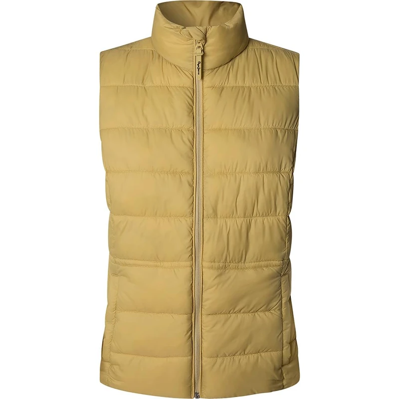 Pepe Jeans Women's Sally Vest Jacket, Yellow (CAST Yellow), XS