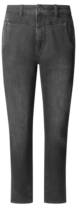 Pepe Jeans Women's Tapered GYMDIGO MW Carey Jeans, Black (Denim-9FG), 34W x 30L - Image 1
