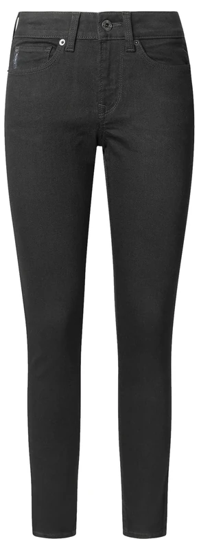 Pepe Jeans Women's Skinny Jeans LW SOHO, Black (Denim-9CA), 24W x 30L
