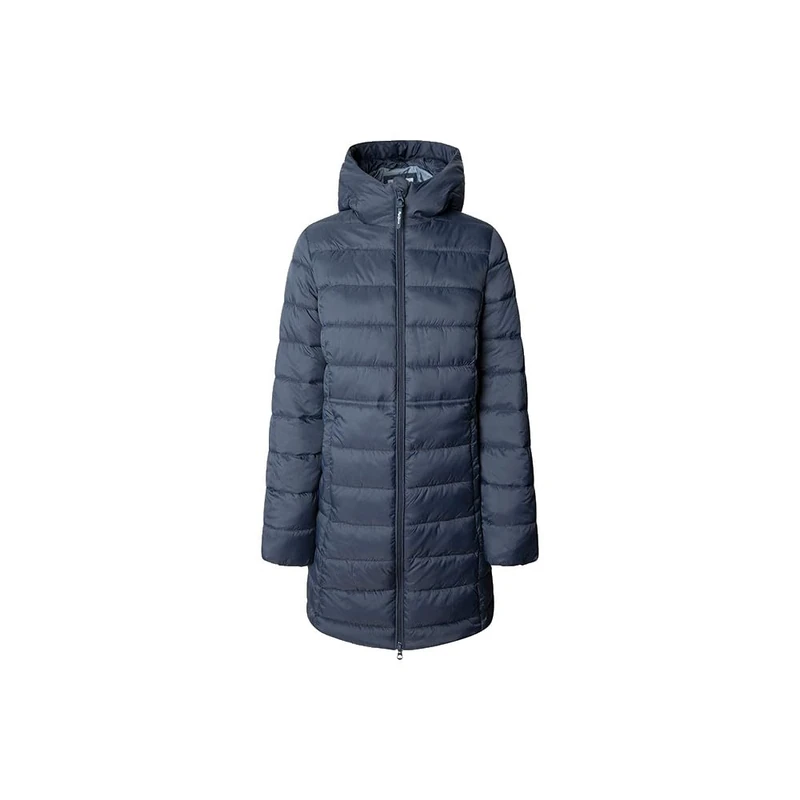 Pepe Jeans Women's Sally Long Jacket, Blue (Dulwich Blue), M