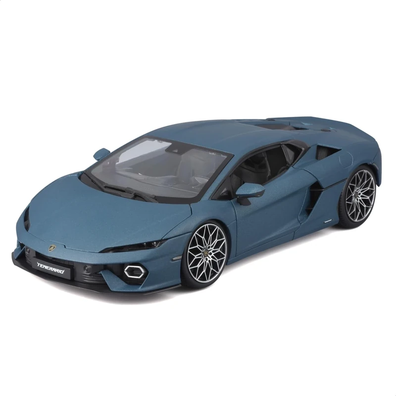 Bburago Lamborghini Temerario, 1:18 Scale Diecast Car, Detailed Replica of the First Lamborghini Supercar, 4 Openings, Officially Licensed by Lamborghini, Recommended Age 3+ Years