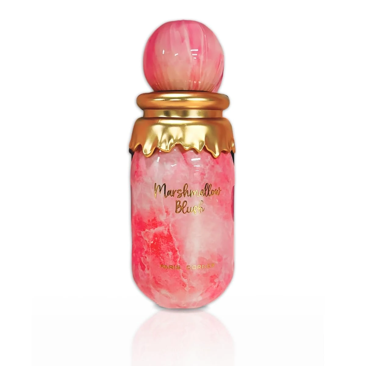 Paris Corner | Marshmallow Blush EDP 100ml | A Unique Gourmand Marshmallow and Strawberry Perfume for Women | A Long-Lasting Sweet Scent for Daily Wear