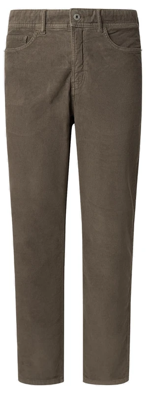 Pepe Jeans Men's Slim Five Pockets Corduroy Trouser, Brown (Dark Brown), 36 - Image 1