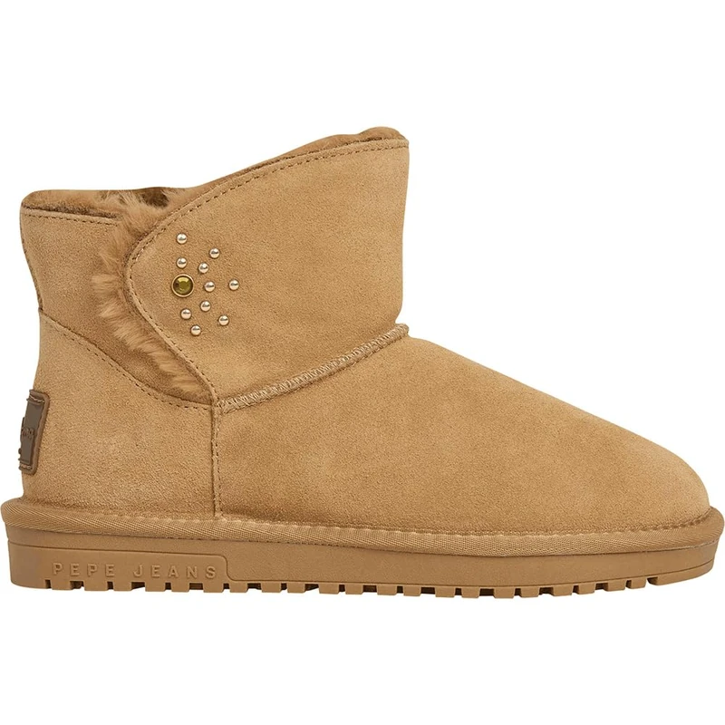 Pepe Jeans Women's DISS Urban W Boots, Brown (MUD Brown), 6 UK - Image 1