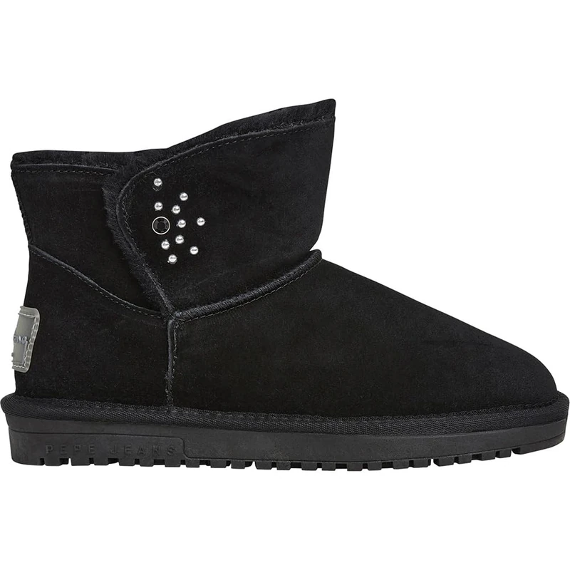 Pepe Jeans Women's DISS Urban W Boots, Black (Black), 3 UK