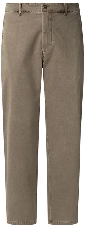 Pepe Jeans Men's Regular Chino Canvas Trouser, Brown (Stone Beige), 29