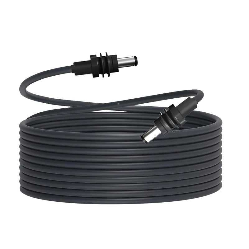 Magiktech DC5521 Power Extension Cable for Starlink Mini,10FT 25FT 50FT Waterproof DC 5521 Cord, DC Male to Male Extension Cable for Starklink Mini 16AWG (50 FT)
