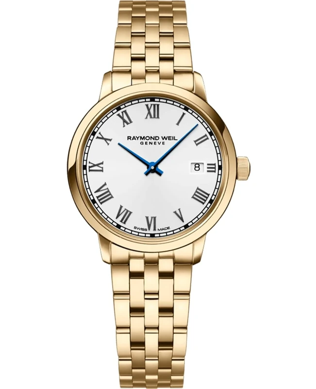 Raymond Weil Women's Analogue Swiss Quartz Watch with Stainless Steel Strap 5985-P-00359