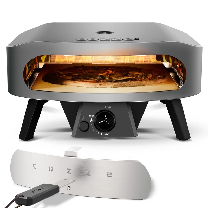 Cozze® 17" Pizza oven CLASSIC, Gas, 30 mbar