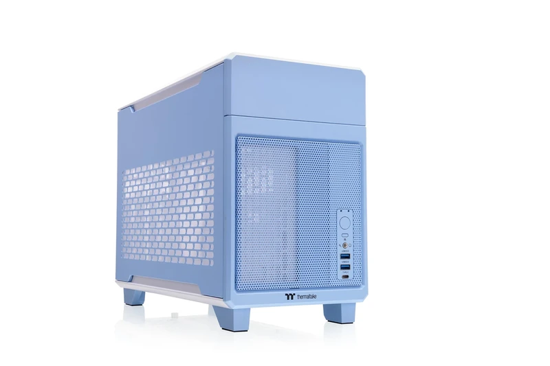 Thermaltake TR100 | Mini Tower | Super Compact | Hydrangea Blue
