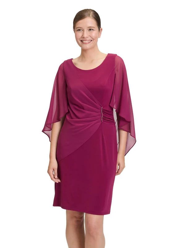 Vera Mont Women's Cocktail Dress, Sweet Berry, 16