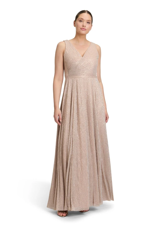 Vera Mont Women's Evening Dress, Cream/White, 16