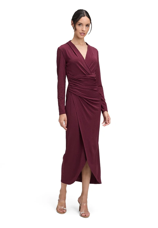 Vera Mont Women's Evening Dress, Deep Dahlia, 20