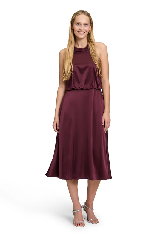 Vera Mont Women's Cocktail Dress, Deep Dahlia, 12