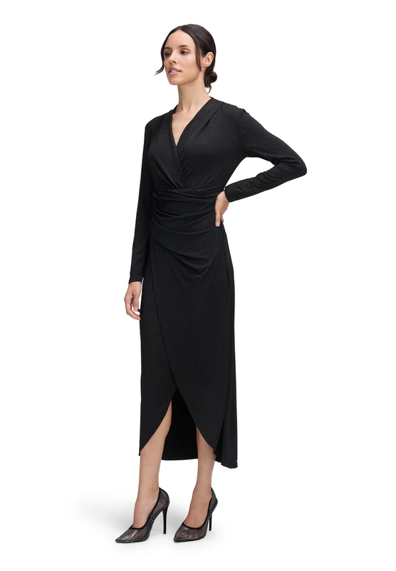 Vera Mont Women's Evening Dress, Black, 10