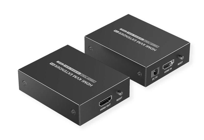 VALUE KVM extension via Cat.6/6A, HDMI 4K30, max. 40 m