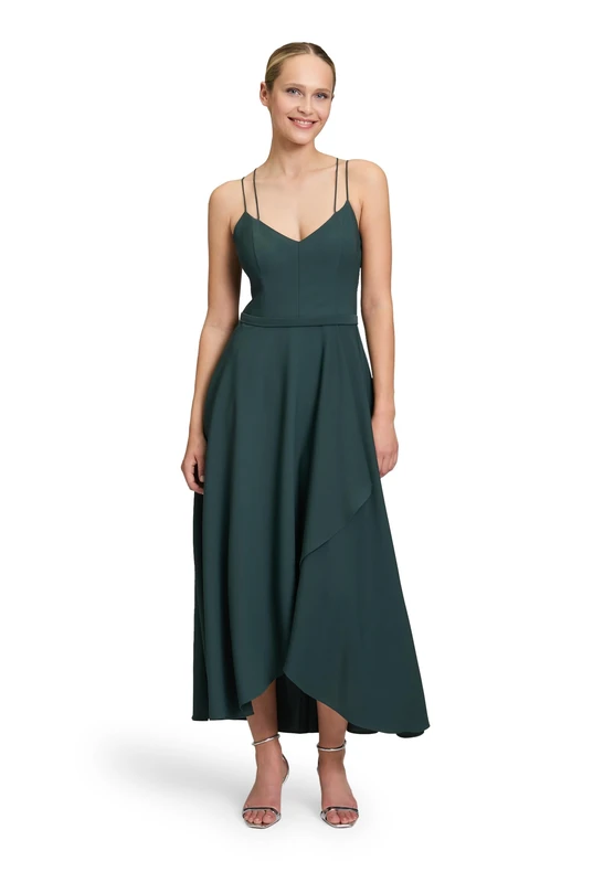 Vera Mont Women's Evening Dress, Dusty Slate, 18