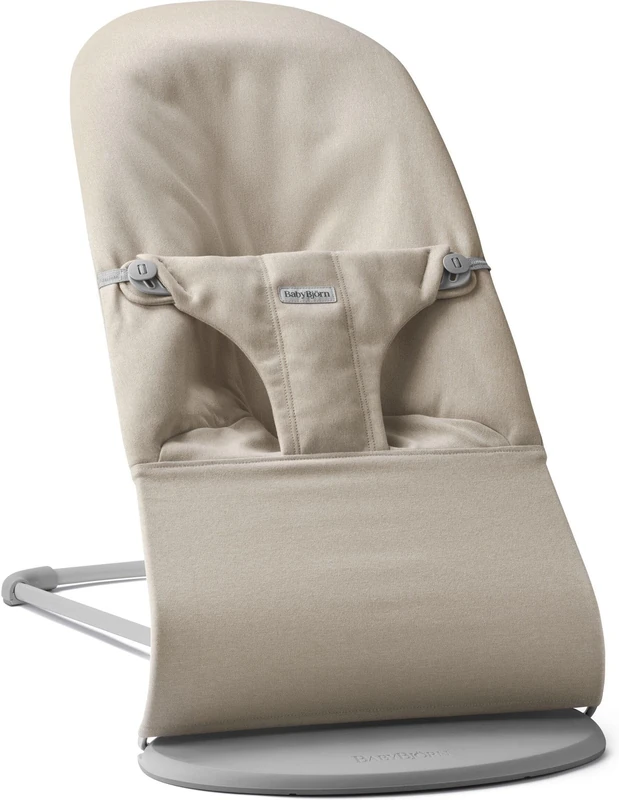 BabyBjörn Bouncer Bliss, Woven Melange, Light Beige