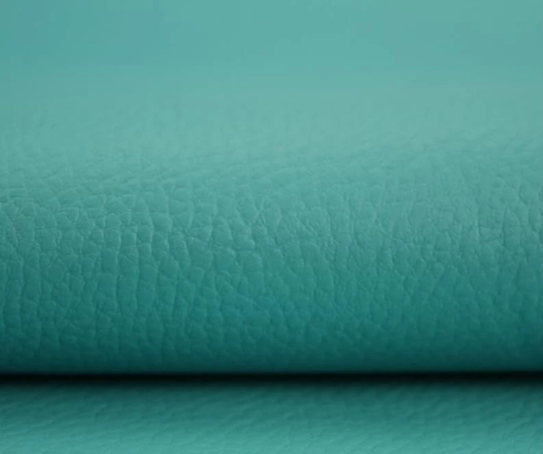 Leatherette Fabric for Upholstery 140 cm Wide. Soft Faux Leather for Furniture, Home, Accessories, Crafts, Crafts, Synthetic Leather, 100% Spain. (Green, 50 cm)