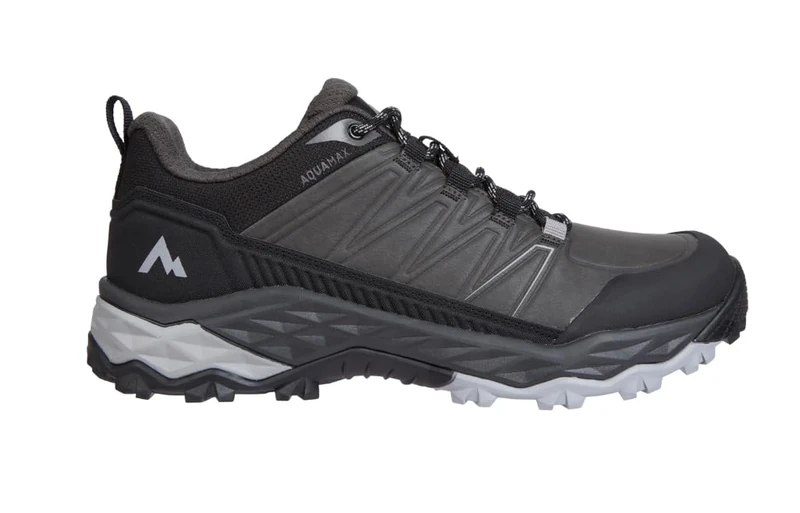 McKinley Men's Tahsis AQX Hiking Shoes, Black Night/Anthraci, 8.5