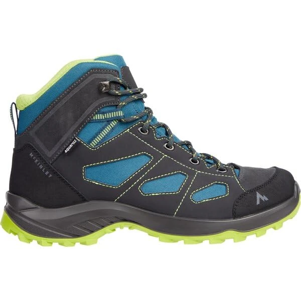 Mc Kinley Men's Discover IV Mid Aqx Hiking Boots, Blue Petrol/Anthraci, 13