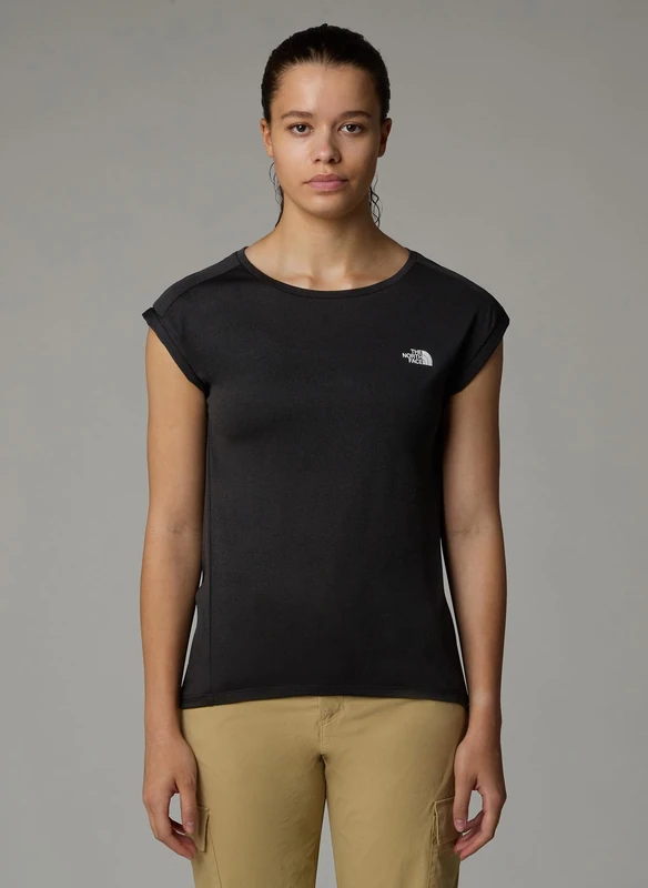 The North Face Women's Tanken T-Shirt TNF Black Light Heather L